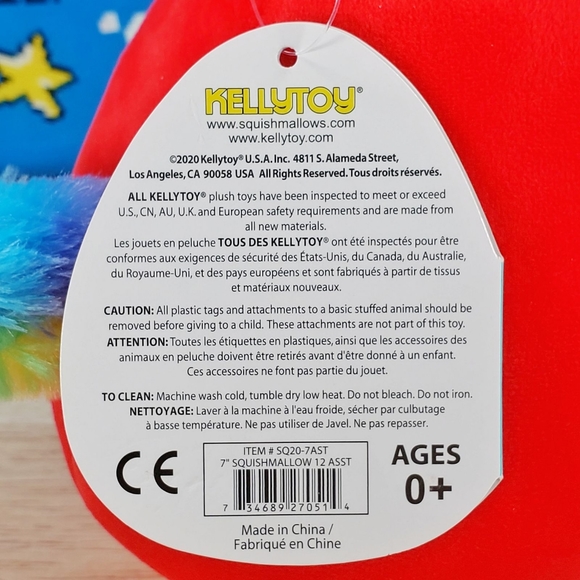 Squishmallow Paco the Red Parrot 8" UltraSoft Stuffed Animal Plush Toy NWT - Picture 12 of 12